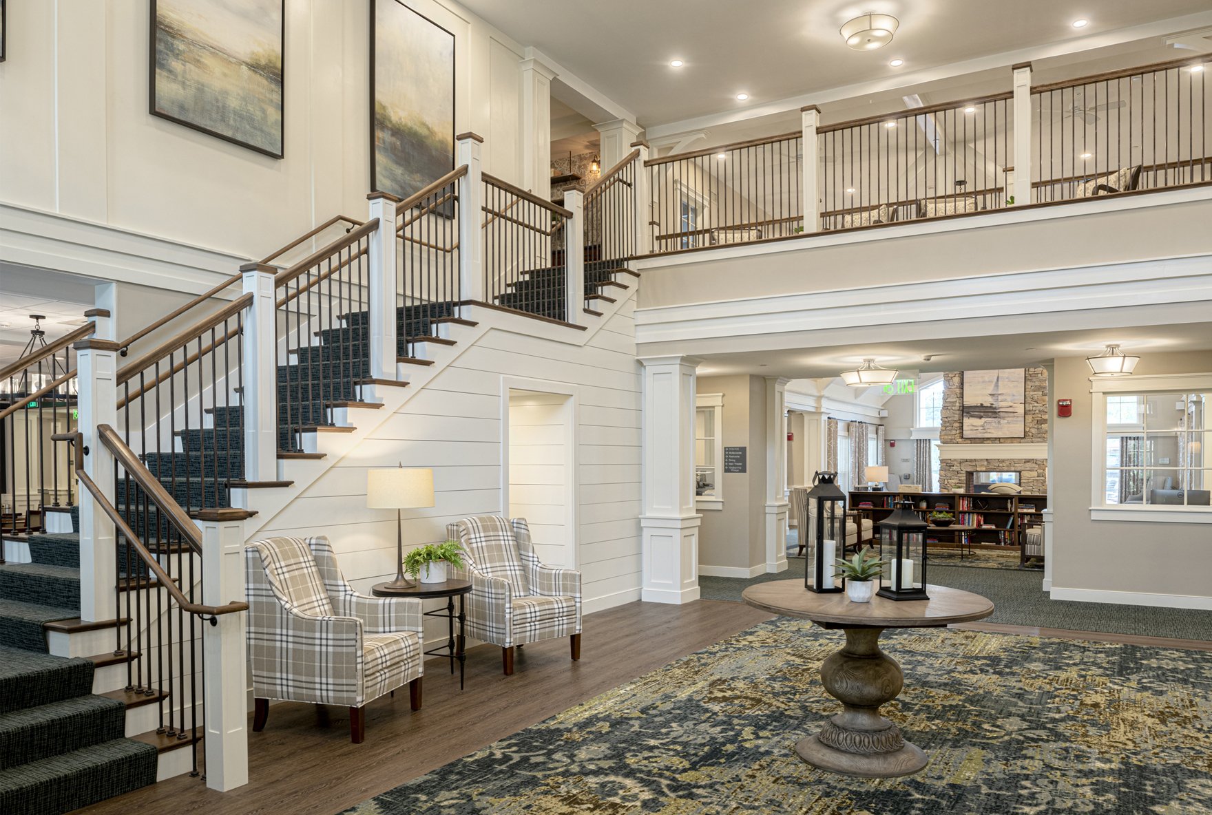 Shelton Lobby Stair